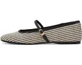 Туфли-лодочки Birdies Hummingbird Mary Jane Two-tone Raffia с квадратным носком