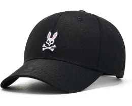 Бейсболка Psycho Bunny Core Tall Bunny черная