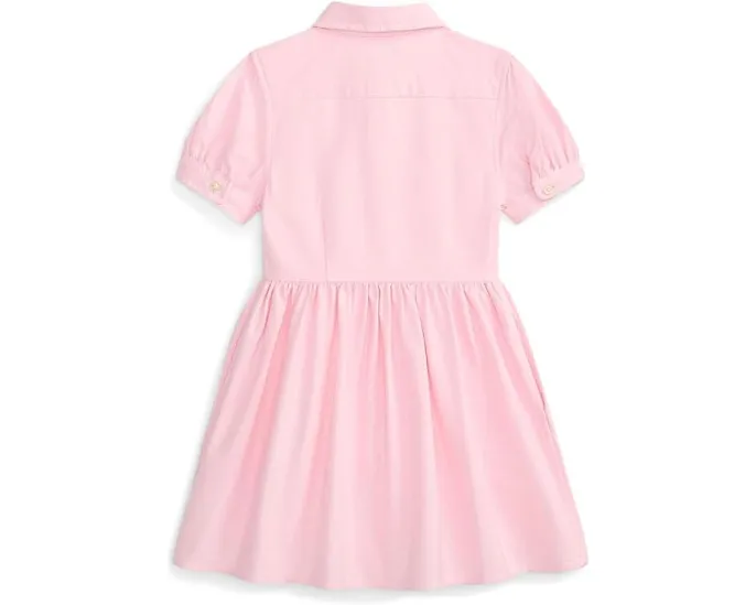 Платье-рубашка из хлопкового оксфорда для малышей и детей Polo Ralph Lauren Kids