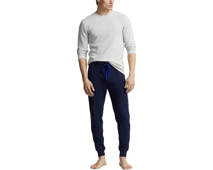 Polo Ralph Lauren лонгслив Waffle с тиснением