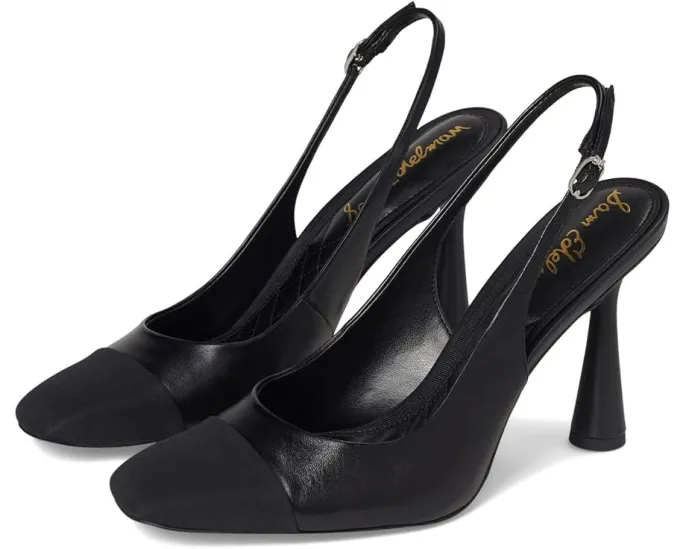 Босоножки на каблуке Sam Edelman Essa с квадратным носком и расклешенным каблуком