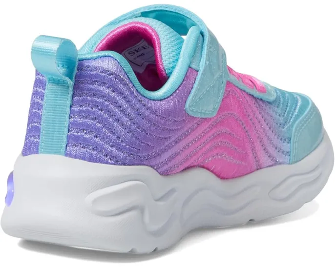 Кроссовки Skechers Wavy Beams Ombre Express со светящейся подошвой