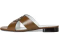 Босоножки Tory Burch Miller Criss Cross с перекрещивающимися ремешками и медальоном