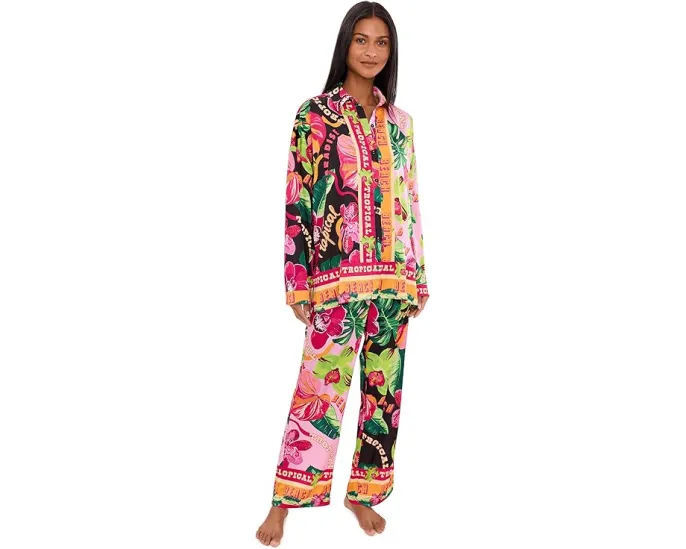 Пижамный комплект Show Me Your Mumu Sleep In из полиэстера с принтом