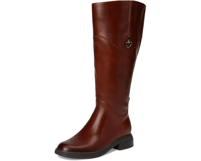 Naturalizer Сапоги для верховой езды 27 Edit Oslo Wide Calf с декоративной пряжкой