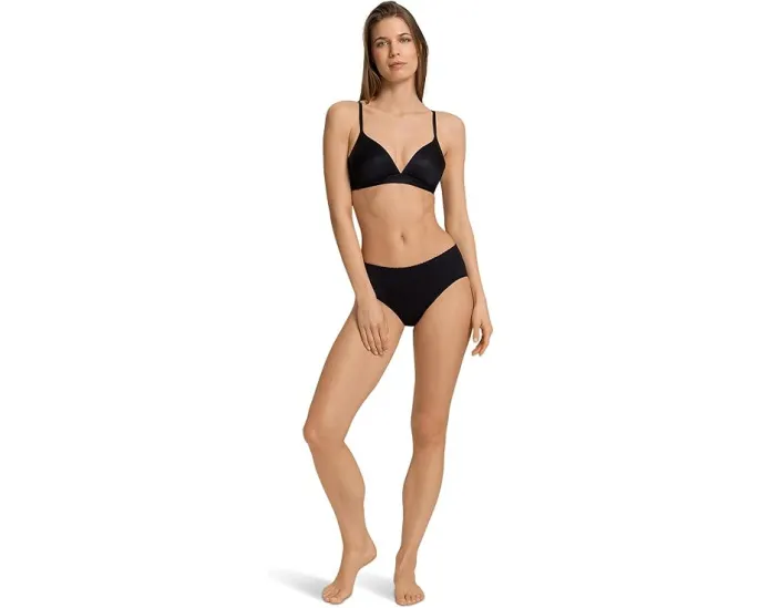 Трусы-слипы Hanro Satin Deluxe Hi-Cut из атласной ткани