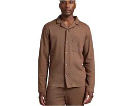 Пижамная рубашка Polo Ralph Lauren с длинным рукавом в ёлочку