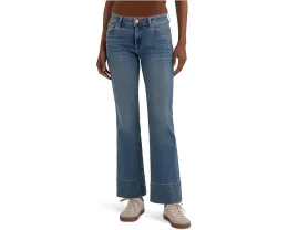 Джинсы KUT from the Kloth Kelsey Mid-Rise Kick Flare с широким низом