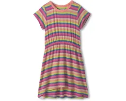 Платье Hatley Kids High-Low Hem с асимметричным подолом и полоской