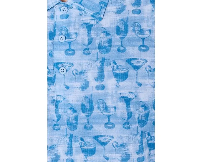 Рубашка поло Tommy Bahama Bahama Coast Fizz Impressions из переработанного полиэстера