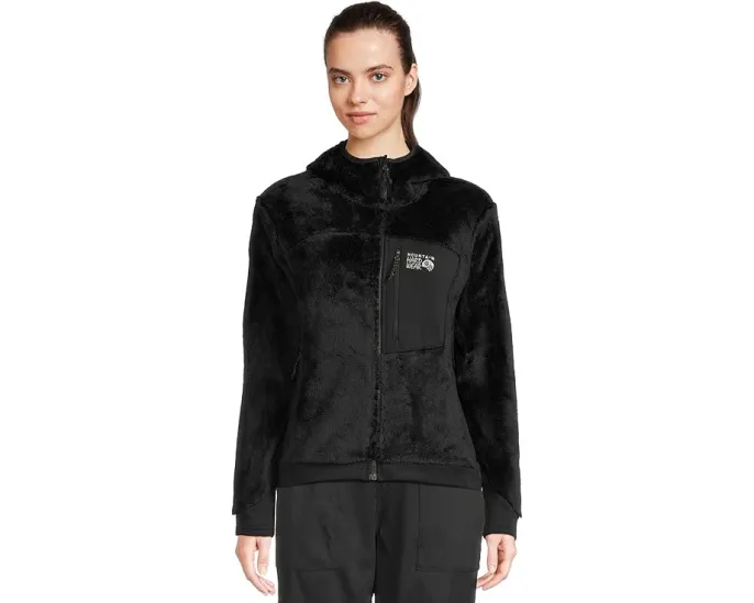 Куртка Mountain Hardwear Polartec High Loft с капюшоном и эластичными вставками