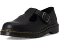 Ботинки Dr. Martens Polley T Bar с пряжкой и круглым носком на платформе