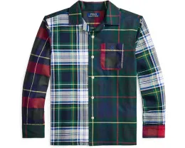 Polo Ralph Lauren Kids клетчатая оксфордская рубашка Fun Shirt для детей постарше