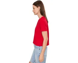 Футболка Bella Tee Slub Madewell Varsity Red хлопковая классическая