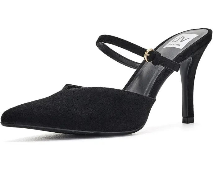 Мюли Geanie S на каблуке из искусственной замши DV Dolce Vita