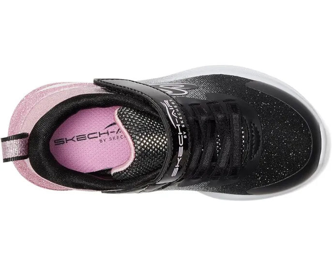 SKECHERS KIDS Microspec Max Advance детские кроссовки с блестящей сеткой и технологией Skech-Air