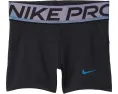 Детские шорты Nike Kids Pro Dri-FIT длиной 3 дюйма с блестящими акцентами