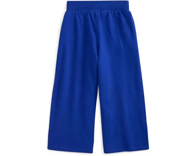 Широкие спортивные штаны Polo Ralph Lauren Kids из флиса с вышитым логотипом Big Pony