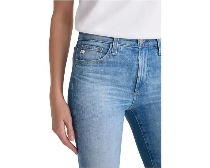 Джинсы Farrah Mid Rise Bootcut Bisou от AG Jeans с посадкой выше средней