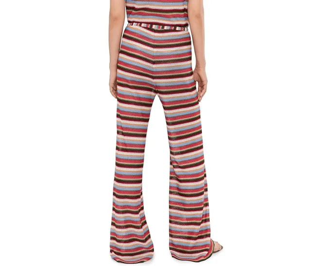 Широкие брюки Kenny с расклешенными штанинами и эластичным поясом