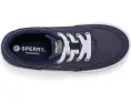Детские кроссовки Sperry Kids Boardwalk Washable с круглым носком и стелькой из пены с памятью