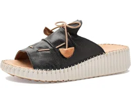 Сандалии Spring Step Nevelle на клине с эластичными шнурками