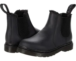 Ботинки Dr. Martens 2976 Leonore Mono T на шнурках с искусственным мехом