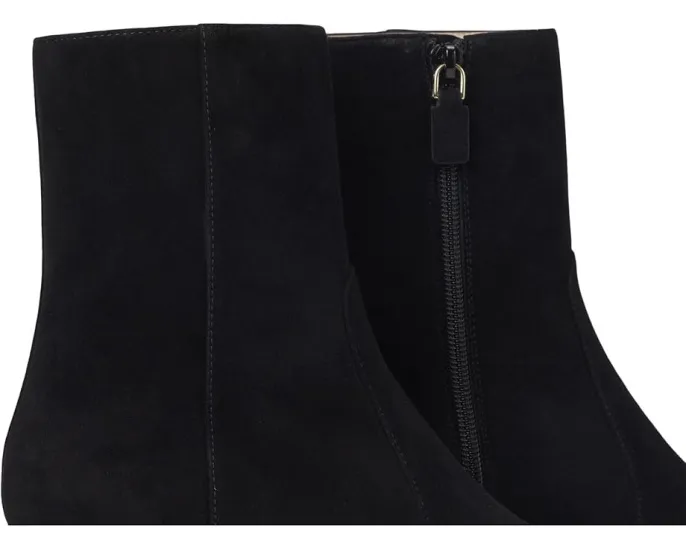 Ботильоны Stuart Weitzman Stassi Zip Bootie 50 на квадратном каблуке