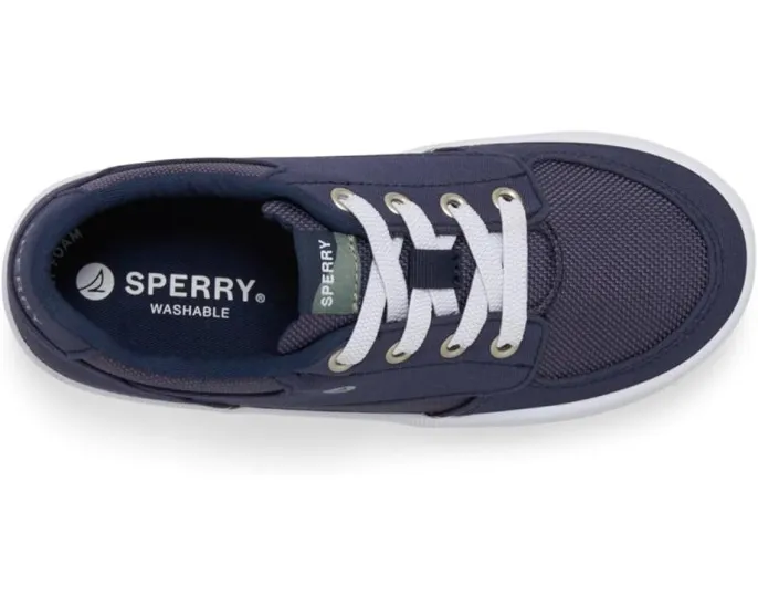 Детские кроссовки Sperry Kids Boardwalk Washable с круглым носком и стелькой из пены с памятью