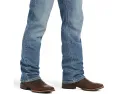 Джинсы Ariat M4 Low Rise Stackable Straight Leg в цвете Sawyer с эффектом потертостей