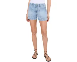 Шорты AG Jeans Analeigh с завышенной талией в стиле милитари Wine Garden
