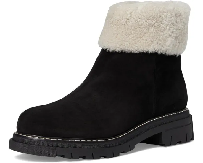 Ботильоны La Canadienne Dwayne с меховой подкладкой и отворотами