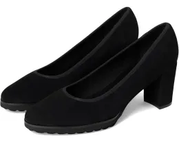 Туфли-лодочки Vaneli Dazzle на устойчивом каблуке из замши