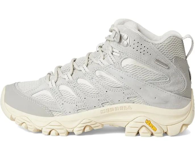 Ботинки Merrell Moab 3 Mid WP с технологией Air Cushion и подошвой Vibram