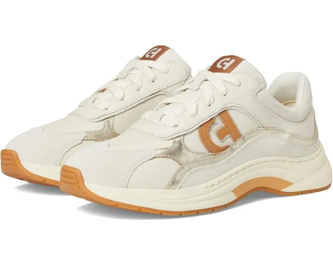 Кроссовки Cole Haan Grandpro Eleeana Runners из комбинации кожи, замши и сетки