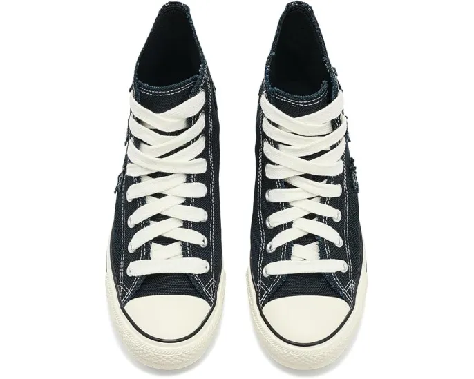 Кеды Converse Chuck Taylor All Star с потертыми звездами высокая посадка