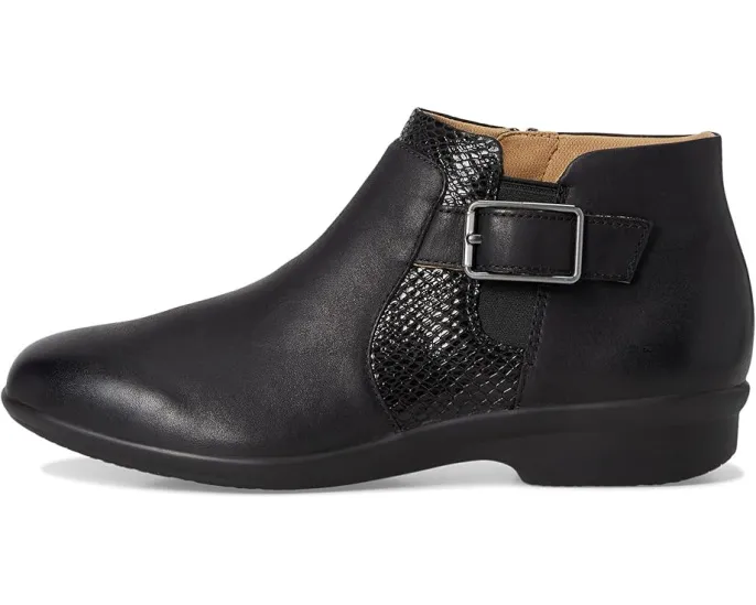 Ботильоны Carolyn от Dansko с текстурированной вставкой и боковой молнией
