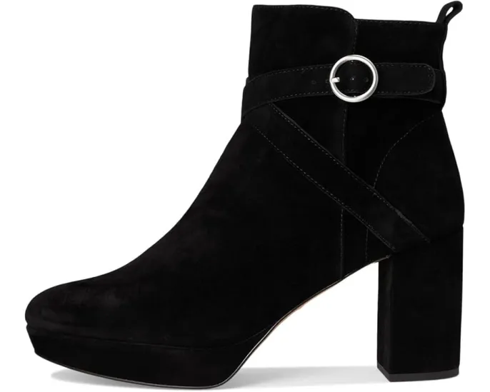 Pelle Moda ботинки Leyton из замши с платформой и ремешком на пряжке