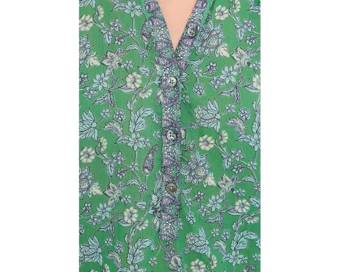 Блуза Katarina 3/4 Sleeve Popover от Michael Stars с рукавом 3/4