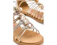 Steve Madden Glowee детские сандалии с металлическими бретелями и застежкой-молнией