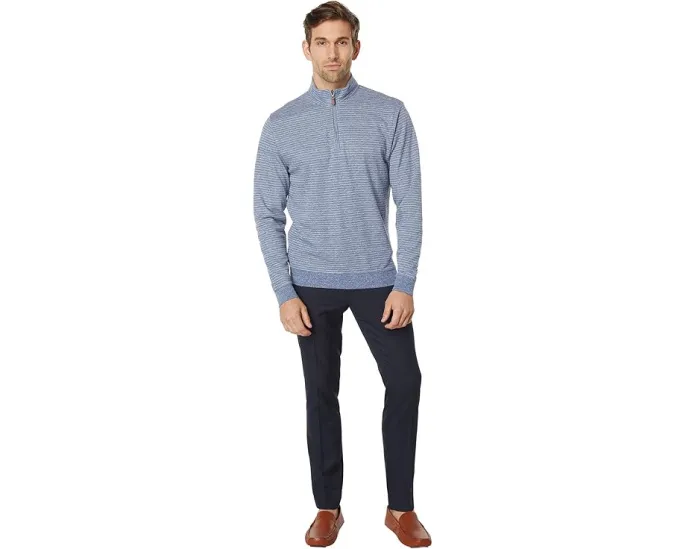 johnnie-O толстовка Skiles Performance 1/4 Zip с воротником