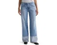 Джинсы Adria Low Rise Baggy Wide Leg AG Jeans Mondrian с заниженной талией