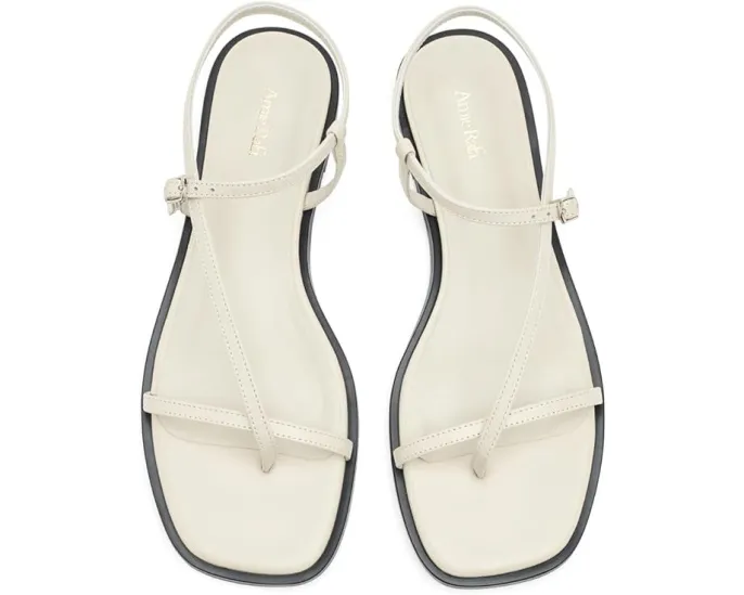Кожаные сандалии Maxy Flat на плоской подошве от Amie Rafa
