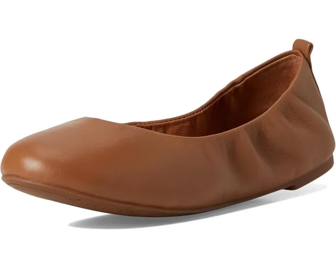 Балетки Lucky Brand Emmielou Leather с растягивающимся верхом и миндалевидным носком