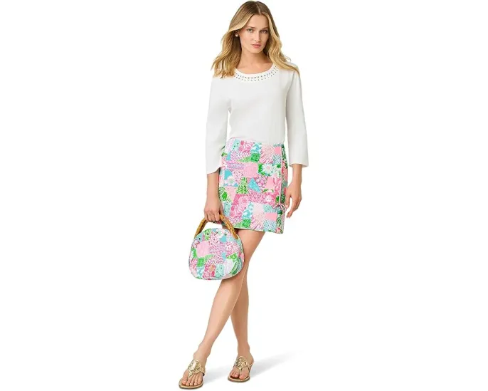 Мини-шорты La Costa с юбкой и бантом от Lilly Pulitzer