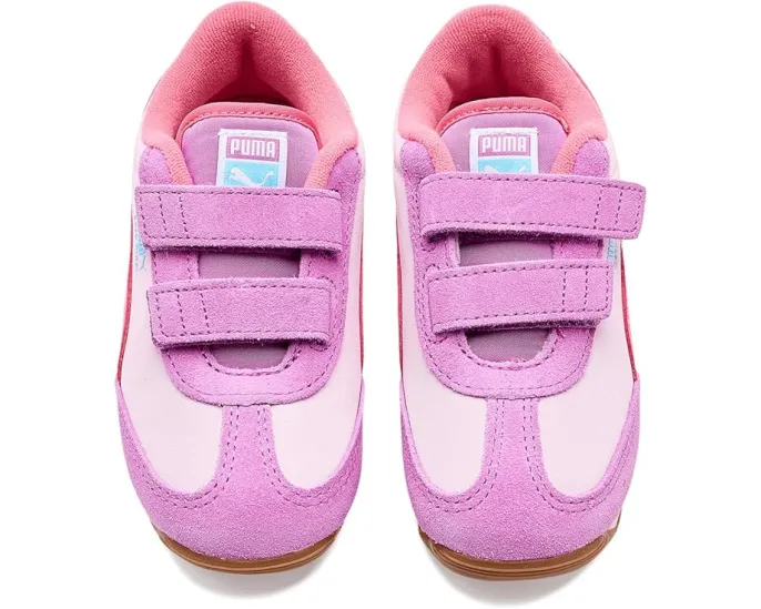 Puma Easy Rider Hook And Loop детские кроссовки на липучках с ретро дизайном