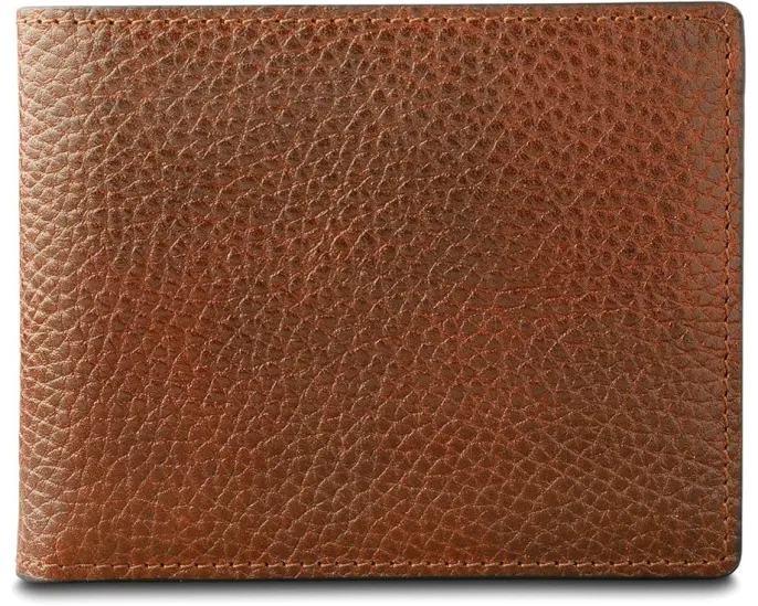 Bosca Roma Italia кожаный кошелек-бифолд с окошком для удостоверения