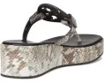 Босоножки Tory Burch Miller Wedge 25Mm на платформе с кожаным верхом