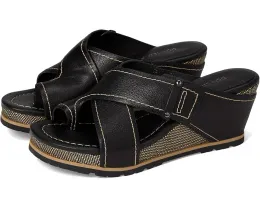 Босоножки Donald Pliner Irini на танкетке с перемычкой и стелькой из memory foam