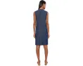 Легкое джинсовое платье с воротником мандарин Eileen Fisher